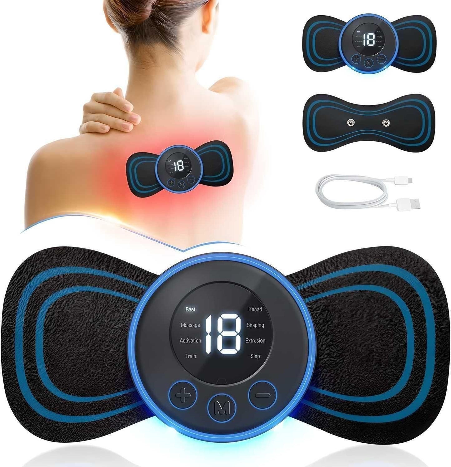 MegaSwiftHub Portable Body Massager