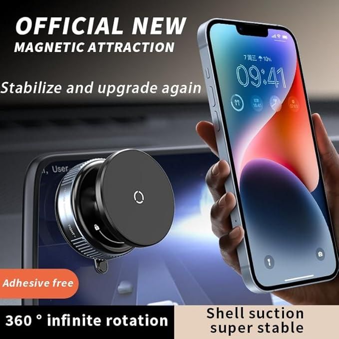 MegaSwiftHub 360° Magnetic Suction Phone Holder