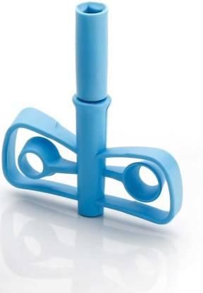 Food Chopper , Steel Large Manual Hand-Press Vegetable Chopper Mixer Cutter to Cut