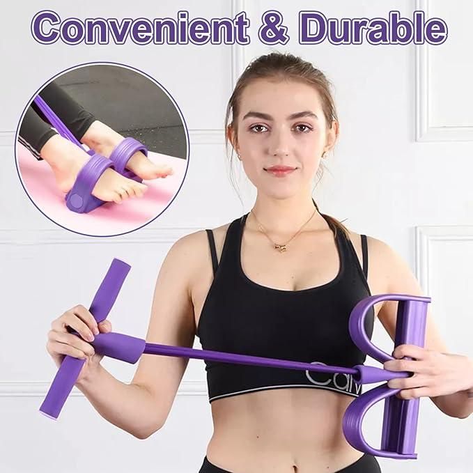 MegaSwiftHub Home Gym Yoga Pedal Puller – Strength, Stretch & Sculpt